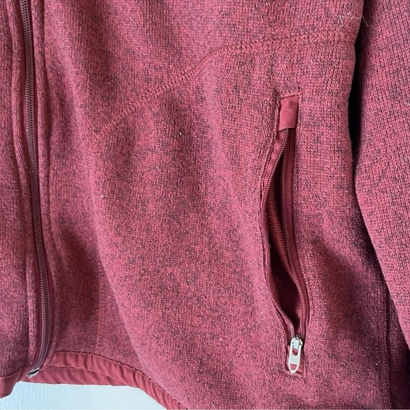 The North Face Gordon Lyons Full Zip Cordovan Heather Jacket Men Large - Picture 3 of 10